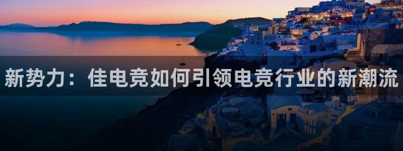 乐竞电竞暨ly79典cn：新势力：佳电竞